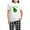 With Checker Pant, variant on CafePress - St. Patrick's Day Happy Face Women's Light Pajamas - Women's Short Sleeve Print T-Shirt and Pants Light Cotton Pajama Set