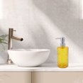 thumbnail image 2 of Ofertas Únicas 1 Pc Elegante Dispensador de Jabón con Patrón de Lunares para Baño 16.9oz Naranja Tono Plateado, 2 of 6