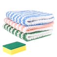 thumbnail image 1 of Trapo de limpieza de microfibra, 3 uds., paños de limpieza de lana Coral, paños de limpieza de microfibra superabsorbente, toalla de limpieza para pulir Sincero Hogar, 1 of 5