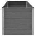 thumbnail image 3 of vidaXL Garden Raised Bed WPC 150x100x91 cm Grey, 3 of 5