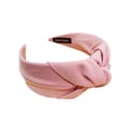thumbnail image 1 of Diadema de tela de ala ancha de color puro Diadema con nudo cruzado Horquilla Wmkox8yii  fajkfhkj3990, 1 of 1