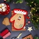 thumbnail image 5 of Christmas Hand Towel Cute Santa Tree Glove Snowman Deer Ultra Soft Thick Fleece Hanging Loop Drying Super, 5 of 6