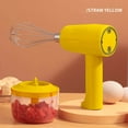 thumbnail image 1 of Xihbxyly Solo productos fabricados en Estados Unidos Máquina de cocina inalámbrica dos en uno, pequeña, con carga USB, batidor de mano, ajo, carne picada, alimentos auxiliares, 1 of 4
