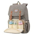 thumbnail image 1 of Sunveno Canvas Diaper Bag Backpack Large Capacity Parents Nappy Bag Multifunction Waterproof Nursing Bag Travel Back pack, 1 of 1