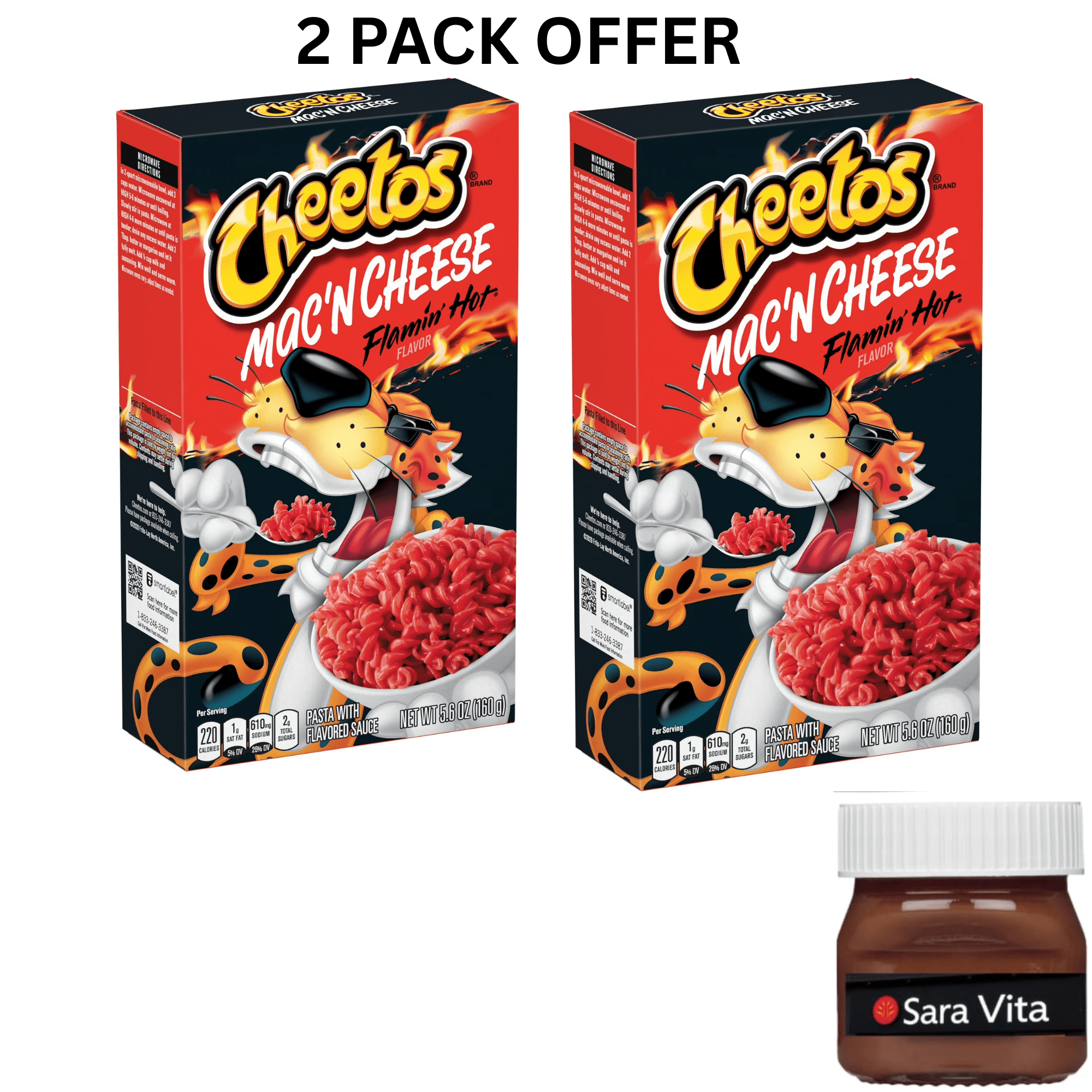 Cheetos Mac 'N Cheese, Flamin' Hot Flavor