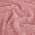 thumbnail image 2 of Nvzi 2 Pcs Chenille Stretch Armrest Covers for Chairs and Sofas Couch Solid Color Non-Slip Arm Covers Armchair Slipcovers for Recliner with Twist Pins, Pink, 2 of 4