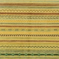 thumbnail image 1 of Ahgly Company Indoor Square Abstract Dark Brown Abstract Area Rugs, 7' Square, 1 of 6