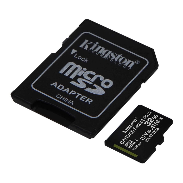 Kingston Canvas Select Plus 32GB microSDHC with SD Adapter (2-Pack
