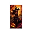 thumbnail image 2 of Dalxymotic Halloween Door Curtain Drapes, Halloween Door Curtains Set, Spooky Holiday Party Background Banners, Halloween Door Curtains Decorative Drape for Door, Window, Wall, 2 of 6