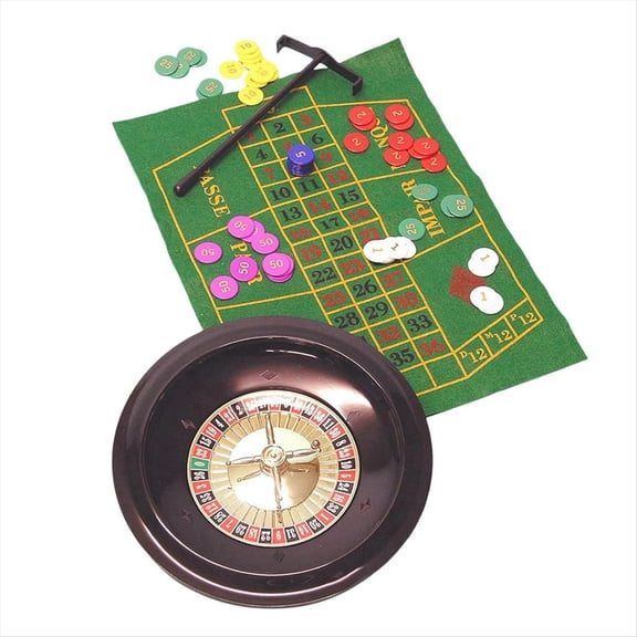 Roulette Wheel Decoration Supplies Interaction Table Game Turntable for Parties Travel Carnival Adult Gathering
