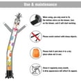 thumbnail image 7 of Easter Inflatable Tube Man Wacky Wavy Dancing Guy for Outdoor Decoration Advertising Business Promotion (Blower Not Included), 7 of 7