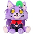 thumbnail image 1 of Zshan Peluche Loup Roxanne - Peluche Roxy de FNAF avec les Fans du Jeu Five Nights - Peluche Freddy de Collection, Parfaite pour la Collection de Peluches FNAF (Loup Violet) 25 cm, 1 of 5