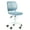 Dusk Blue, variant on Homy Casa Adjustable Teen Desk Chair with Wheels, Swivel Task Chair with Mesh Back, Morandi Aqua
