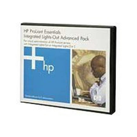 HPE ProLiant Essentials Integrated Lights-Out Advanced Pack - License and documentation set - 1 server - Linux, Win, NW - with activation key - for ProLiant DL360 G5, DL365, DL380 G5, DL385 G2, ML310 G3, ML350 G5, ML370 G3, ML370 G5