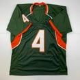 thumbnail image 4 of Autographed/Signed Devin Hester Miami Green College Football Jersey JSA COA, 4 of 4