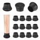 thumbnail image 1 of Uxcell 16-Pack Protectores de Piso para Patas de Silla, Copas de Silicona Redondas de 1.37"-1.75", 1 of 1