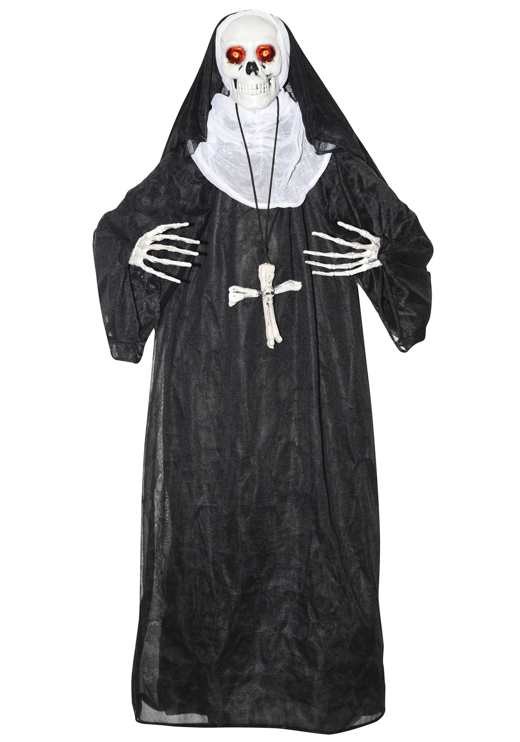 Animated Nun Prop Halloween Decoration - Walmart.com ...