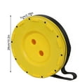 thumbnail image 2 of Toystoory Taburete plegable portátil Hi.FANCY para viajes al aire libre, silla retráctil telescópica para senderismo, Camping, pesca Pescar amarillo y negro s, 2 of 6