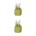 thumbnail image 3 of Injueey Bolsas de regalo de Pascua para dulces, lindas y exquisitas, fáciles de llevar, regalos pensativos, decoraciones de Pascua RBD- verde RBD-TR verde 9*13cm 2Conjunto, 3 of 6