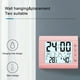 thumbnail image 5 of Pisexur Electrónica para Hombres, Higrómetro Electrónico de Temperatura para Interiores, Pantalla Grande Luminosa Digital, Reloj Despertador Pequeño de Escritorio, Higrómetro de Temperatura para el H, 5 of 6