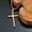 Gold Color, variant on Vintage Christian Believer 14K White Gold Cross Pendant Necklace 50cm Punk Hip Hop Biker Mens Women Necklace Amulet Jewelry Gift