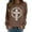 Coffee, variant on Christian Sweatshirt for Women Jesus Faith Trendy Leopard Cross Graphic Printed Pullover Tops Long Sleeve Crewneck Loose Cozy Religious Cute Y2K Sweatshirt Pink M