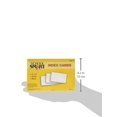 thumbnail image 2 of School Smart 90# Blank Index Card, 4 x 6 Inches, White, Pack of 100, 2 of 2