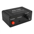 thumbnail image 1 of AU-10X NE5532 Audio Signal Preamplifier Headphone Pre AMP Board Gain 20Db 3.5MM Volume Control Tone DC 12V, 1 of 6