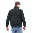 thumbnail image 6 of Wenseny Mens Puffer Lightweight Jacket Duck Down Stand-up Collar Padded Parka Black M, 6 of 8