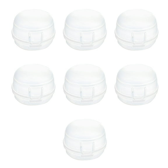 Soimiss Gas Knob Cover PP Practical Design 7Pcs