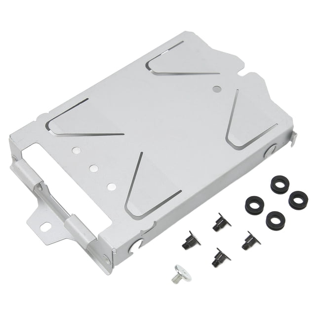 DEWIN Game HDD Mounting Bracket Metal Ultra Thin Protective Console Hard Disk Drive Tray for PS4 Pro