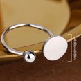 thumbnail image 6 of Amaiiu Unisex Ring Portable Decorative Replacing Stylish Fashionable Irregular Solid Color Rings Jewellery Birthday Gift Gold, 6 of 7