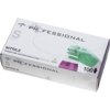 Medline Professional Nitrile Exam Gloves with Aloe, Small, Green, 100/Box