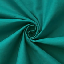 FWD Cotton Voile Lightweight Hypoallergenic Natural Sheer 58" Machine Washable Fabric By The Yard For Sewing, Crafts, Quilting, & Decor (Teal, 1 Yard)