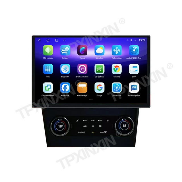 TPXINXIN Android 13 13.3 inch Car Radio GPS Navigation For Ford Mustang 2009-2014 Stereo Multimedia Video Player Carplay Auto Screen Headunit