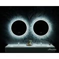 thumbnail image 3 of Frysta 30 in. Round LED Frameless Mirror with Dimmer and Defogger, 3 of 9