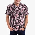 thumbnail image 1 of Balery Daisies Flowers Camisa Polo de Hombre con Estampado, de Manga Corta y Tejido Medio, Camisa Tipo Golf Polo-4X-Large, 1 of 6