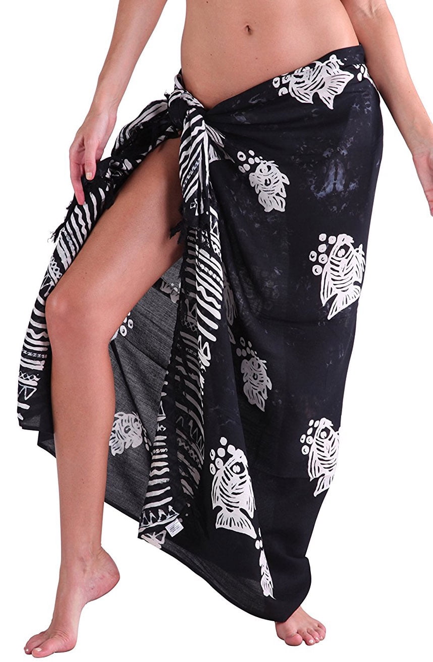 Ingear Long Batik Print Sarong Womens 