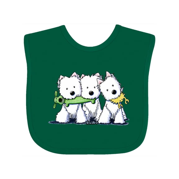 Inktastic Westie Pro Players Boys or Girls Baby Bib
