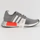 thumbnail image 5 of Size 9.5 - Adi - das NMD_R1 Grey Vivid Red, 5 of 6
