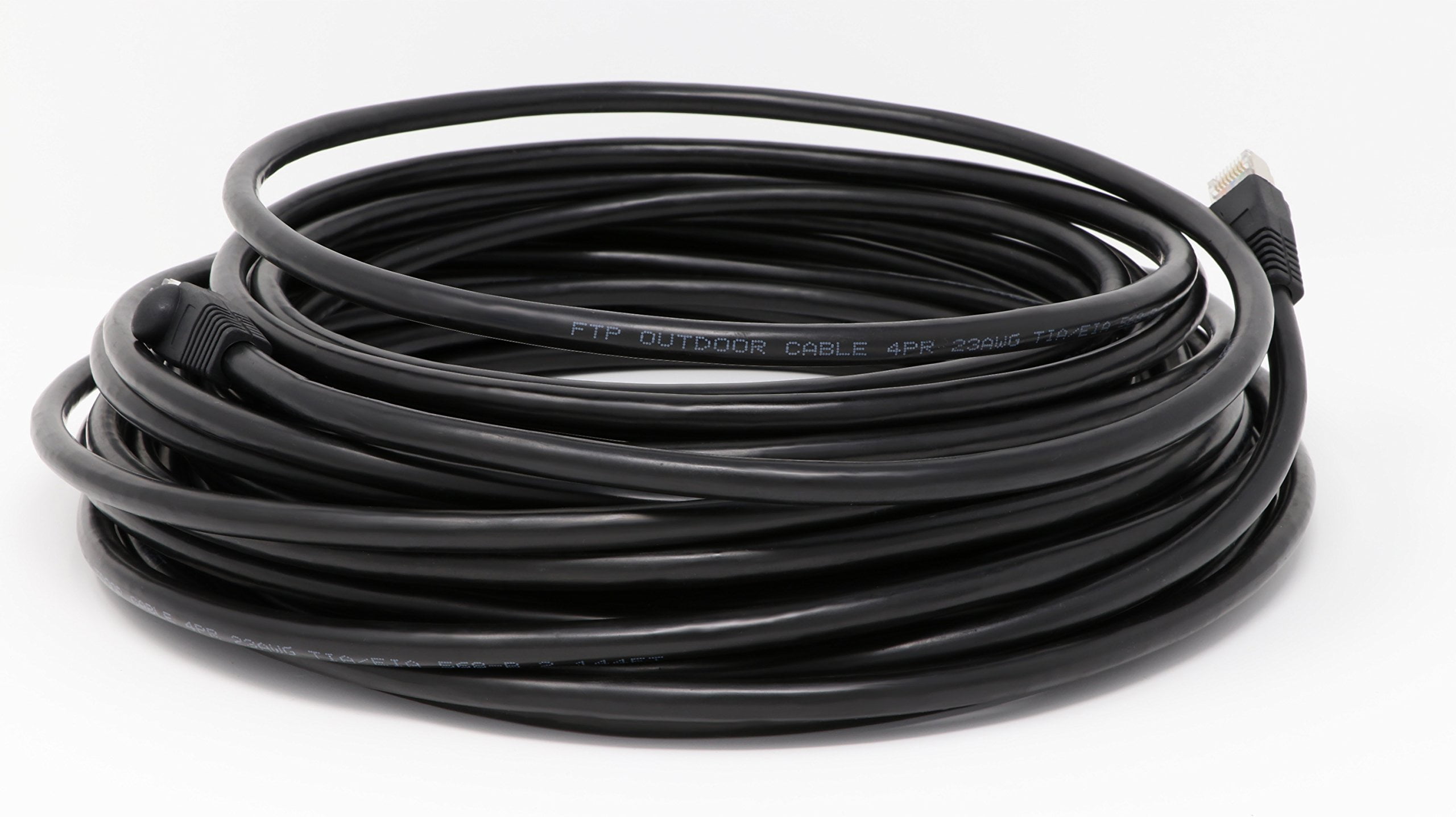 Cat 5e Cables Pure Copper White 40ft Cat5e Outdoor Waterproof