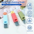 thumbnail image 2 of 6Pcs Cup Lid Cleaning Brush Multifunctional Bottle Gap Cleaner Brush 180° Rotatable Cup Lid Gap Cleaning Brush Set Hangable Cup Crevice Cleaner Portable 3 Colors Cup Lid Cleaner for Bottle Cleaning, 2 of 8