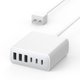 thumbnail image 1 of Estación de carga IFEART USB C Fast Charger 100W 6 puertos, 1 of 9