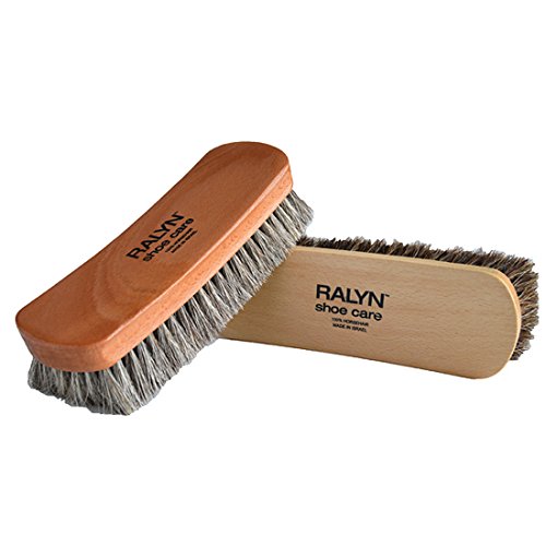 8" Large Professional Shoe Shine, Buff Brushes. For Boots, Shoes