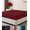 Burgundy, variant on Utopia Bedding Queen Fitted Sheet - Bottom Sheet - Deep Pocket - Soft Microfiber - Shrinkage and Fade Resistant - Easy Care -1 Fitted Sheet Only Beige