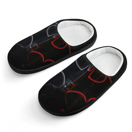 

Batman Kids Slippers House Slippers Warm Soft Plush Slipper Anti-Slip Winter House Shoes for Boys Girls
