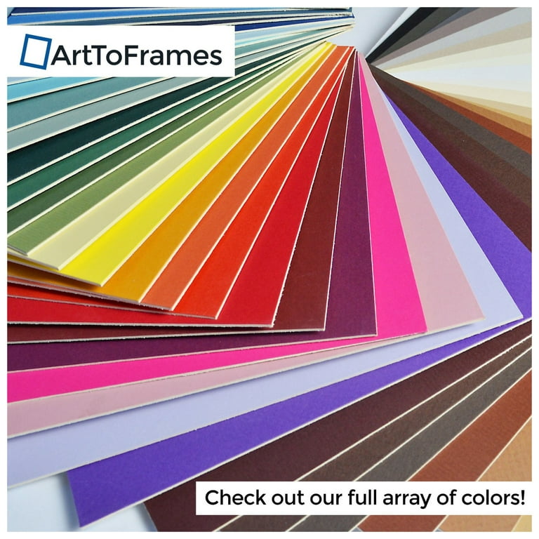 ArtToFrames 18x24 Off White Custom Mat for Picture Frame with Opening for  14x20 Photos. Mat Only, Frame Not Included (MAT-182)