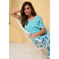 thumbnail image 3 of Roaman's Women's Plus Size Medallion Pattern French Crochet Sweater Top, 3 of 4