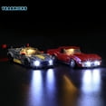 thumbnail image 5 of YEABRICKS Led Light Kit for Legos Chevrolet Corvette C8.R Race Car and 1968 Chevrolet Corvette 76903 Building Blocks Model(Not Include the Legos Model), 5 of 7