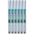 thumbnail image 2 of Duck Deco Adhesive Laminate Shelf Liner Rolls, Glimmer Silver,  20 In. x 6 Ft. (Pack of 6), 2 of 5